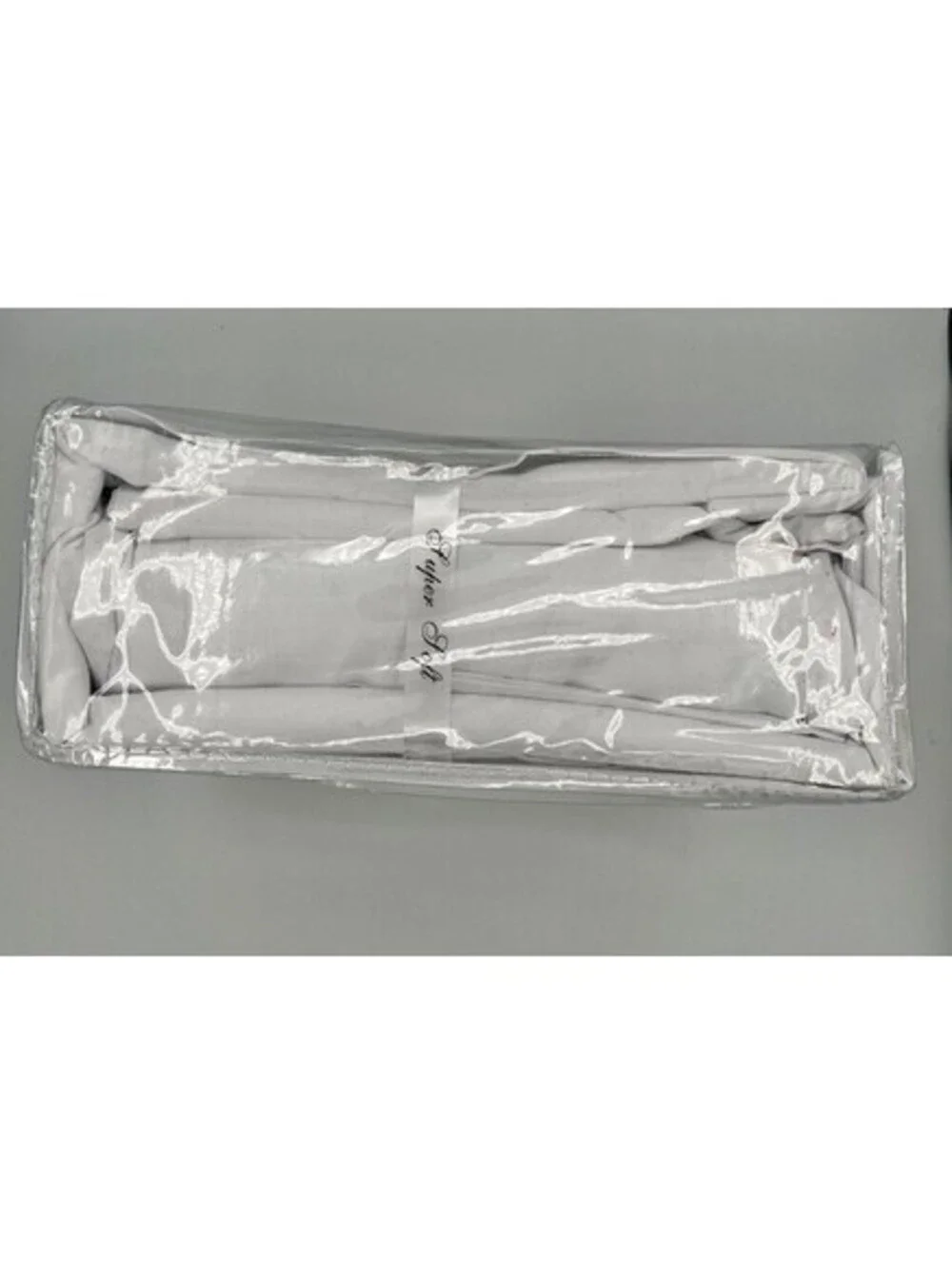 White Four-Piece King Size Sheet Set 100% Organic Cotton Percale, NIB